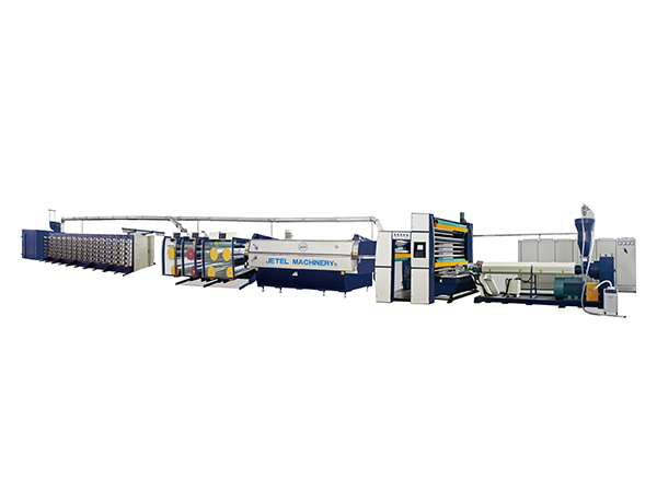 SJZM塑料擠出高速平膜拉絲機組